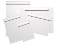 Porte-bloc plastique, pince sur le bord long