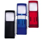 Loupe rectangulaire avec éclairage à LED