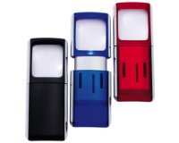 Loupe rectangulaire avec éclairage à LED