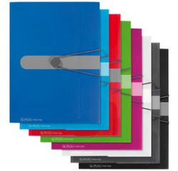 Chemise easy orga to go, A4, PP, pomme