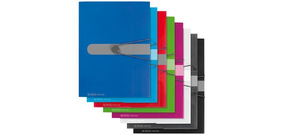 Chemise easy orga to go, A4, PP, pomme