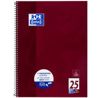 Cahier à spirale, A4+, quadrillé, 160 pages