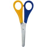 Ciseaux de bricolage, rond, longueur: 130 mm, gauchers