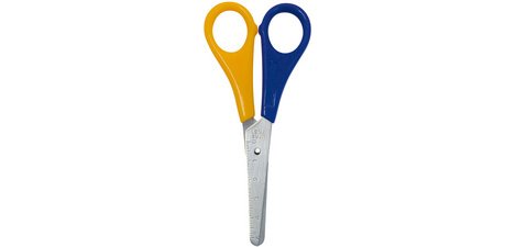 Ciseaux gauchers bouts ronds Wedo 13 cm