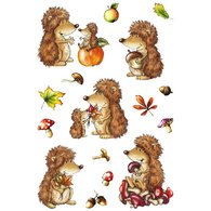 sticker DECOR 'hérisson'