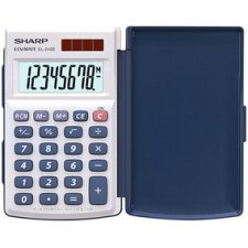 Calculatrice EL-243 S, fonctionnement solaire/batterie