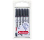 Cartouches d'encre longues 'my.pen', bleu