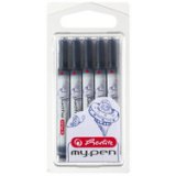 Cartouches d'encre longues 'my.pen', bleu