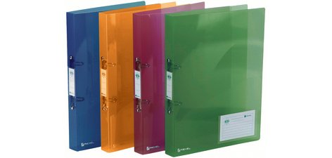 Classeur à anneaux ICE Standard, mécanisme à 2 anneaux