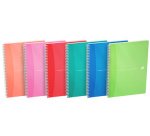 Cahier à spirale 'My Colours', A4, ligné