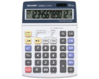 SHARP calculatrice de bureau EL-2125C alimentation solaire