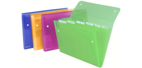 Trieur ICE, format A4, 6 compartiments, en PP