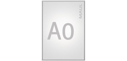 MAUL Standard Clip Frame, 25mm List, A3, Aluminum