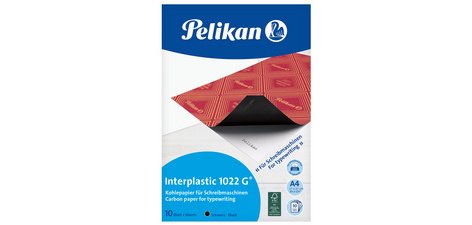 Papier carbone interplastic 1022 G, 10 feuilles