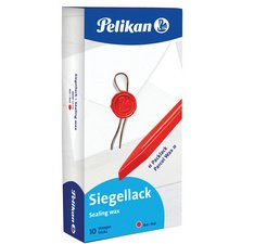 Cire à cacheter, rouge