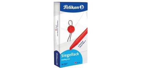 Cire à cacheter, rouge