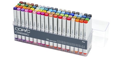 Marqueur classic, kit 1 de 72