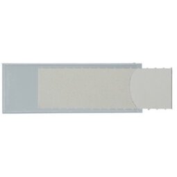 Porte-étiquette universel, (L)53 x (H)19 mm, blanc