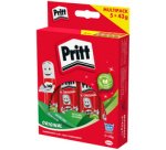 Bâton de colle 5 x 43 g, en multipack, sans solvant