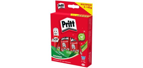 Bâton de colle 5 x 43 g, en multipack, sans solvant