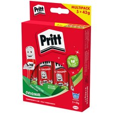 Bâton de colle 5 x 43 g, en multipack, sans solvant