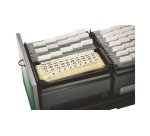 Bac pour dossiers suspendus ALPHA, noir