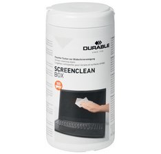 Box mit 100 Bildschirmreinigungstüchern Screenclean Box