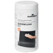 Box of 100 screen cleaning wipes - Screenclean Box