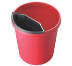 Insert pour corbeille à papier 'the collector', noir