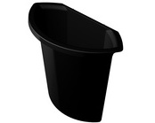 Insert pour corbeille à papier 'the collector' 6L noir