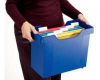 Bac de rangement pour dossiers suspendus Uni Plus,