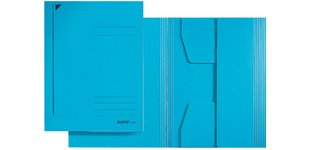 Registerkarte, Format A5, Karton, 320 g/m2, blau