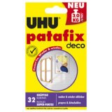 Pastilles adhésives patafix homedeco, détachable, blanc