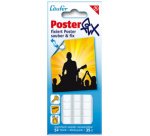 Pastille adhésive Posterfix, détachable, blanc