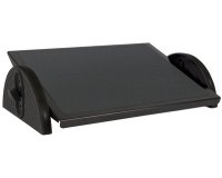 Repose-pieds Relax Steel, hauteur réglable, noir