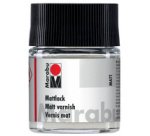 Vernis mat, mat, 50 ml, dans une boîte en verre