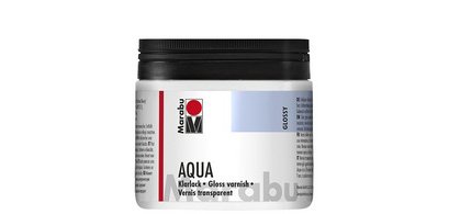 Vernis transparent Aqua, très brillant, 500 ml