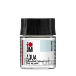 Vernis mat-satiné Aqua, mat-satiné, 50 ml, flacon