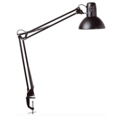 Bureaulamp MAUL Study tafelklem excl.LED lamp E27 zwart