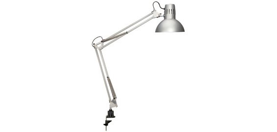 Lampe de bureau study, écartement 55 mm