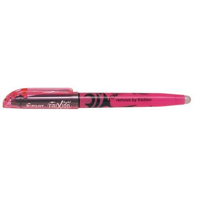 Surligneur FRIXION light, tracé: 3,8 mm, rose fluo
