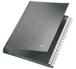 Classeur à soufflet, A4, 1-31, 32 compartiments, noir