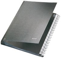 Classeur à soufflet, A4, 1-31, 32 compartiments, noir