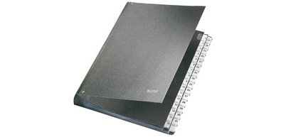 Classeur à soufflet, A4, 1-31, 32 compartiments, noir