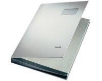 parapheur, revêtement en PP, 20 compartiments, gris