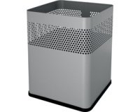 Corbeille à papier en acier 'the dot', 18 L