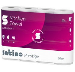 Essuie-tout Prestige, 3 couches, extra blanc