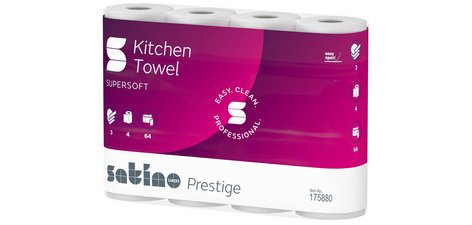 Essuie-tout Prestige, 3 couches, extra blanc