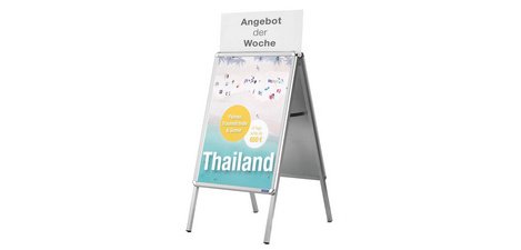 White SP A1 easel board front panel