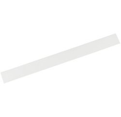 MAUL metaalstrip Standaard lijst zelfklevend 100X5cm wit